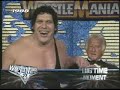 Andre the Giant Bob Uecker