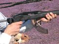 Ruger 10-22 full auto..close up of the bolt running