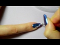 DIY training nail art : Easy drops by cute nails