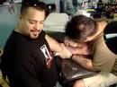 drex getting tattood