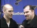 PreGame Shots with Barret Jackman