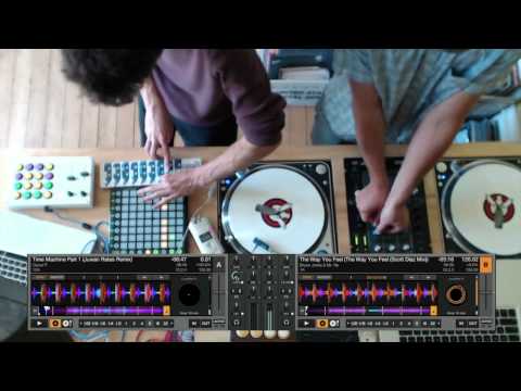 how to sync ableton live and traktor