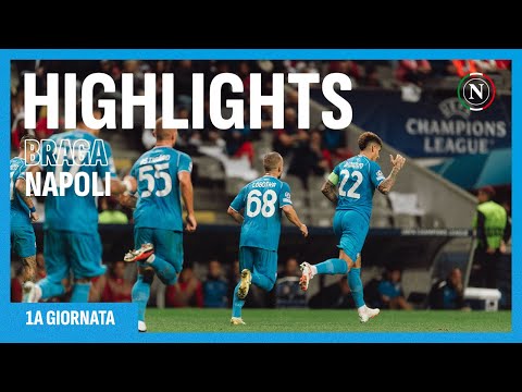 UCL | Braga - Napoli 1-2 | HIGHLIGHTS