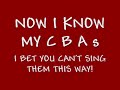 Since a lot of you have been asking, here's an even faster version of the CBA song (Backwards Alphabet Song). GOOD LUCK!