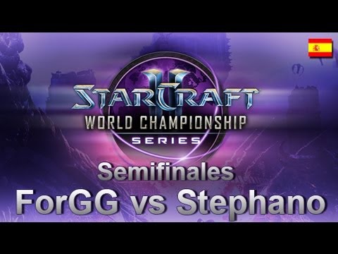 WCS EU - Semifinales - ForGG vs Stephano - Starcraft II en español