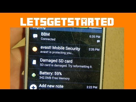 how to fix damaged sd card