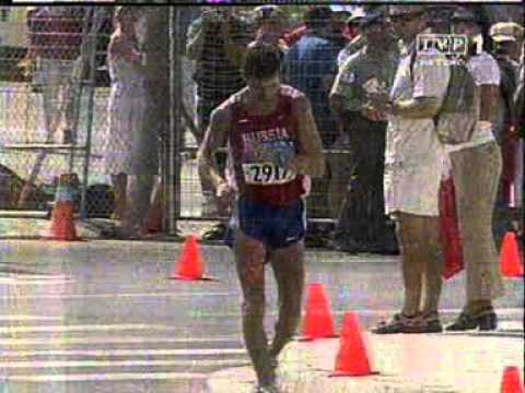 Korzeniowski - Robert Korzeniowski - gold medal, Athens 2004, 50 km race walk men.