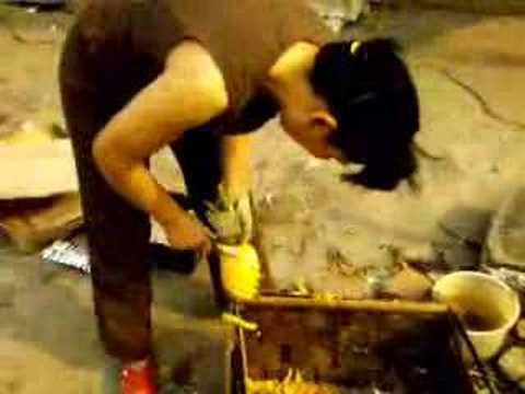 Documentaire decoupage ananas