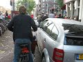 Biking in Amsterdam