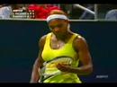 Serena Williams vs Vera Zvonareva JP Morgan Chase Open 2004