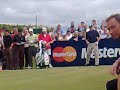 Greg Norman Tee-off on 17th on Royal Troon Senior Open 2008