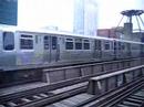 CTA L train at 14th St. Chicago, IL CTA L train at 14th St. Chicago, IL