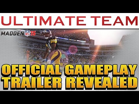 Madden 15 Ultimate Team OFFICIAL GAMEPLAY TRAILER REVEALED MUT 15