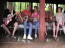 video clips from our most recent family reunion, july 4-5, 2008.
the pickers are:
steve bistrow (my dad) electric guitar
steve mullins (my uncle) lead vocals, rhythm guitar
scotty cox (my 3rd cousin) back-up vocals, rhythm guitar
dana armstrong (me) back-up vocals and camera lady
laura mullins (my uncle's wife) back-up vocals
john armstrong (my hubby) camera man
