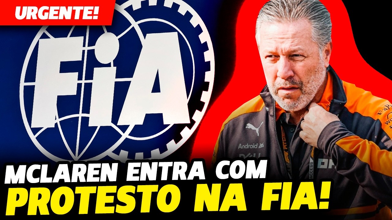 🚨URGENTE: MCLAREN ENTRA COM RECURSO NA FIA E PODE TIRAR PÓDIO DE RIVAL | FÓRMULA 1