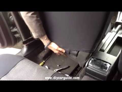 Audi A4 FrontSeat Removal