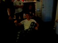 Kyle riding the bike-cycle