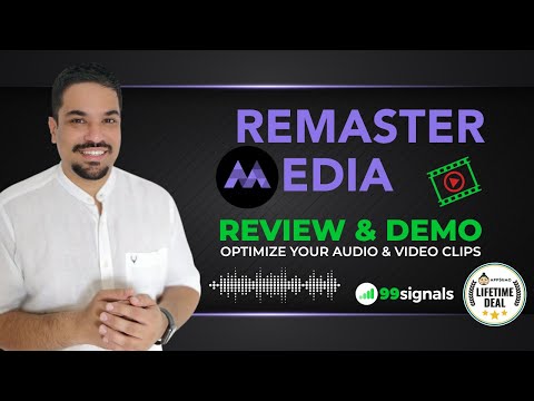 Watch 'ReMasterMedia Review & Demo: Optimize Your Audio & Video Clips [AppSumo Lifetime Deal] - YouTube'
