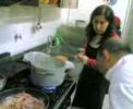 ray dionaldo cooking pasta at toto