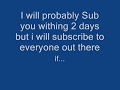 FREE YOUTUBE SUBSCRIPTIONS
