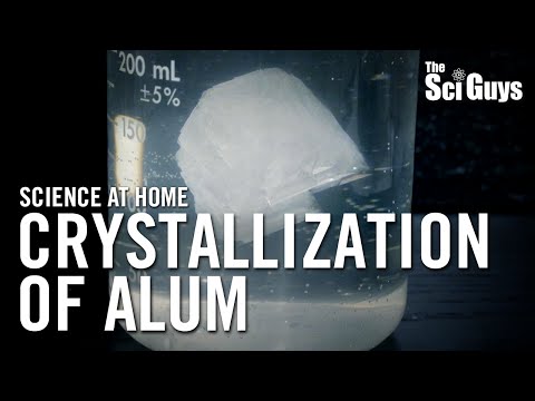 how to grow alum crystals