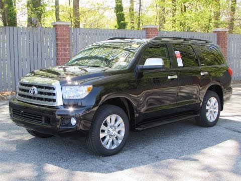 2015 Toyota Sequoia Platinum 4WD Start Up, Exhaust, and In Depth Review