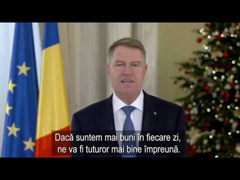 Mesajul de Crăciun al președintelui Klaus Iohannis