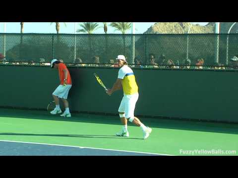 Rafael Nadal Hitting in High Definition