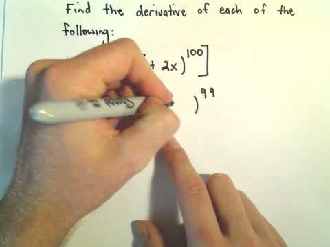 how to use the chain rule