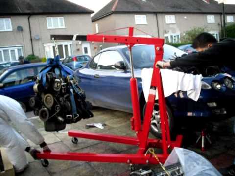 Hyundai Coupe Engine Replacement Project