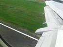 Take off from Vilnius