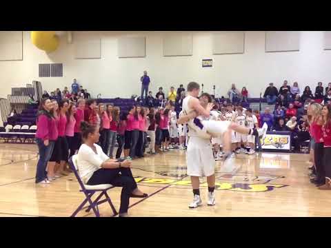 marry - Coach Barnhart asking his girlfriend to marry him! Special thanks to Necker Jewelers and Central Clinton De Witt student section for making this amazing prop...