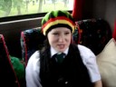 Glen Mor pipeband rastafarian mascot