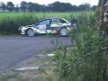 schuiver Henk Vossen tijdens kp3 ELE-rally 2009