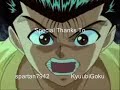 yu yu hakusho  kurama vs  karasu stand up