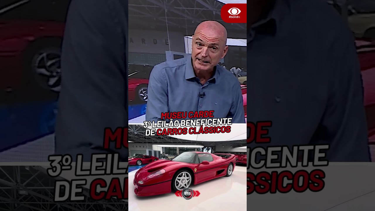 Museu CARDE realiza 3º leilão beneficente de carros clássicos #bandmotores #museucarde