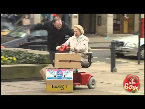 Runaway Wheelchair Prank