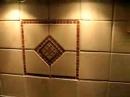 Tile ceramic backsplash