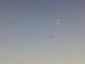 helicopter rc limpiando la pista hector