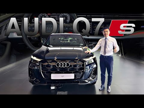 Khám phá Audi Q7 S-Line 2025 nhập khẩu từ 3,850 tỷ - SUV 7 chỗ thực dụng và thể thao