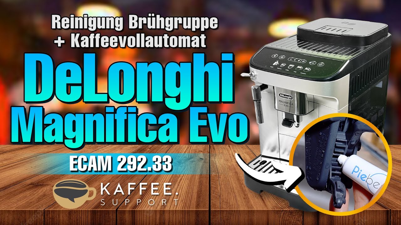 DeLonghi Magnifica Evo ECAM292.33 Reinigung Brühgruppe + Kaffeevollautomat