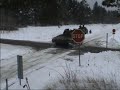 CV90 krockar NÄSTAN med lastbil. CV90 krockar NÄSTAN med lastbil.