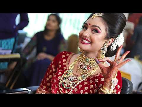 bridal makeup highlight video Nirali and Ronak 15-1-19