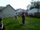 Danny and Scotty boxing