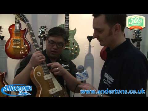 Gibson - More info on new 2014 models here: http://www.andertons.co.uk/blog/guitars/new-2014-gibson-guitars-announced.