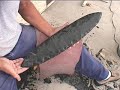 24\" Dance blade from 300# rock - part 7