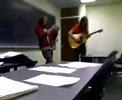 Luna Frinj at Scraft, in My English Class