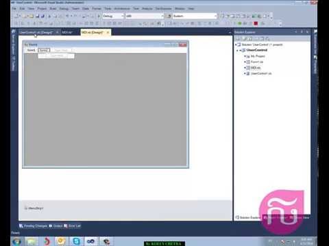 how to set mdi parent form in c#