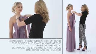 How To: Maid Your Way Convertible Bridesmaid Dress