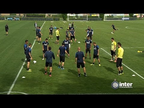 ALLENAMENTO INTER REAL AUDIO 25 04 2014